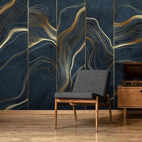 Custom Photo Mural 3D Creative Abstract Lines Classical Bedroom Living Room Sofa TV Background Wall Wallpaper