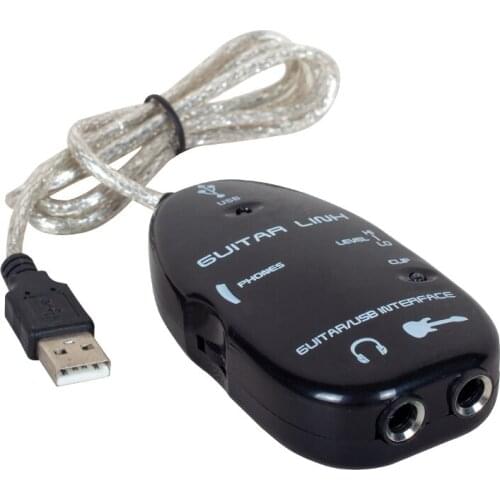 POWERMASTER PM-20019 USB GUITAR AND HEADPHONE CABLE