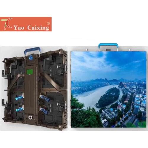 Outdoor smallest pixels P2.9 waterproof aluminum cabinet dot matrix stage rental led display screen