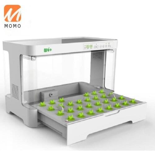 Small intelligent home hydroponic planting box for growing