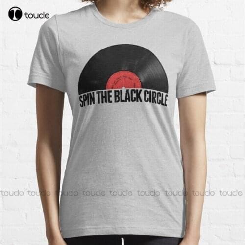 New Spin The Black Circle T-Shirt T Shirt Cotton Tee Shirt S-3Xl Unisex