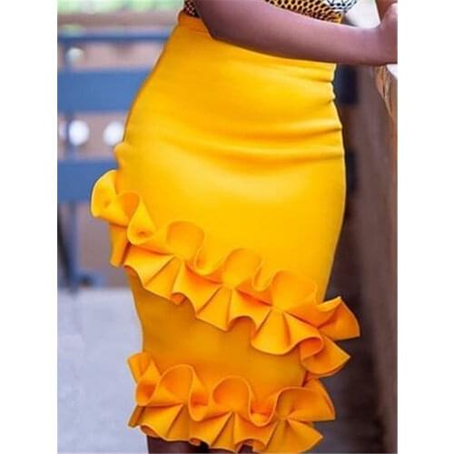 ONTINVA Long Pencil Skirts