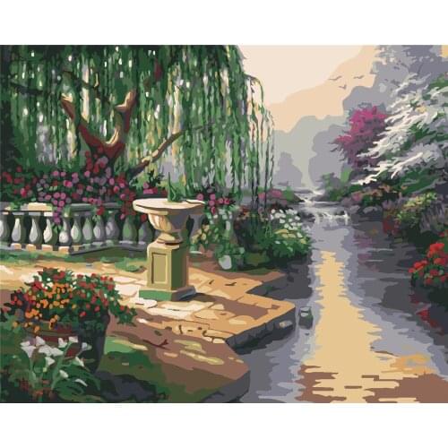 Polyglot Love Paint By Number No Frame For Adults Hand Painted Painting Art Gift Diy Coloring By Numbers Kits Home Decoration