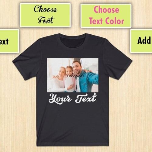 Custom Photo Shirt Custom Image Shirt Personalized Shirt Custom T shirt Picture on Shirt Custom Face Shirt