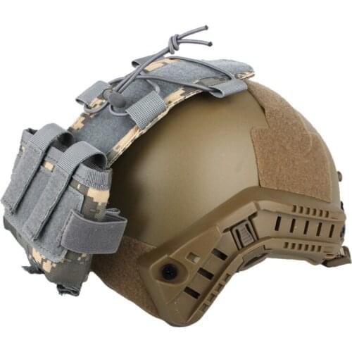 Tactical Pouch MK2 Battery Case Helmet Camo Hunting Airsoft Helmet Balance Weight Bags Helmet Battery Bags Outdoor