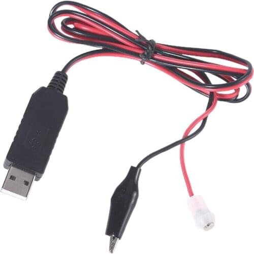 18650 26650 21700 16340 14500 10440 3.7V Li-ion Battery Eliminator USB Cable 100cm for 3.7V Battery Powered Devices