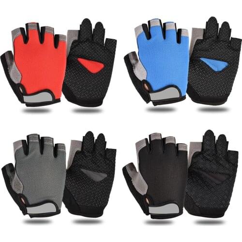 Cycling Gloves Anti-slip Men Women Summer Sport Bike Bicycle Half Finger Gloves