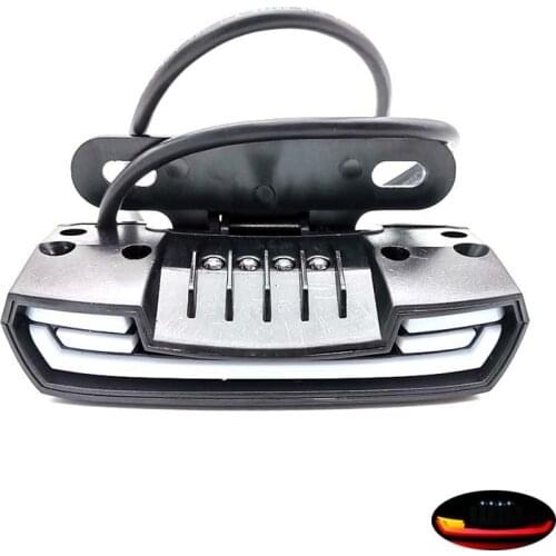 Motorcycle Scooter Tail Brake Stop Light Turn Signal Lamp Flash Dynamic Lamp