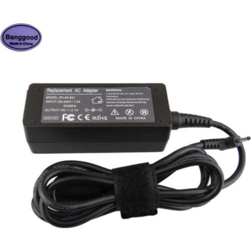 19V 2.1A 2.5x0.7mm 40W Laptop AC Power Adapter Charger For ASUS EeePC X101CH T101H PC 1005 1005HA 1005PE 1201AC 1001HA 1001P