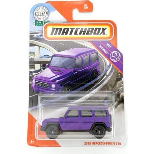 2020 Matchbox Car 1:64 Sports car 2015 BENZs G 550 Metal Material Body Race Car Collection Alloy Car Gift