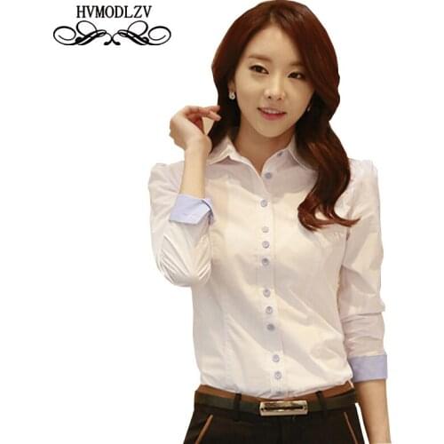 2021 Spring New Women Shirt Buttons Lapel Light Color Blouse Show Thin Comfortable Large Size OL Professional Clothing LJ359