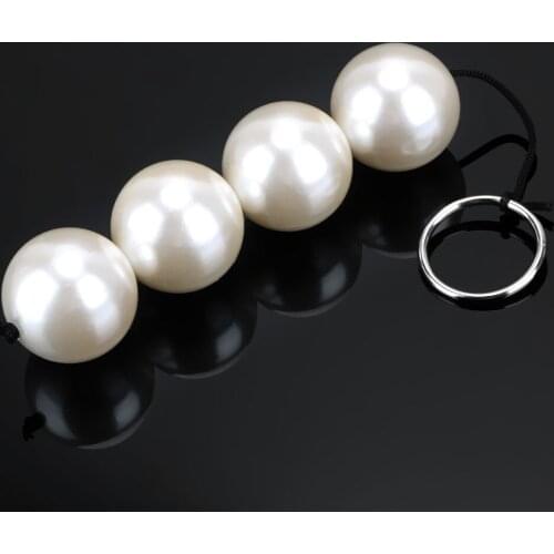 Dia 4cm Big Anal Plug Beads Vaginal Kegel Balls Adult Products Butt Plug Adult Games Anal Sex Toys For Men Women