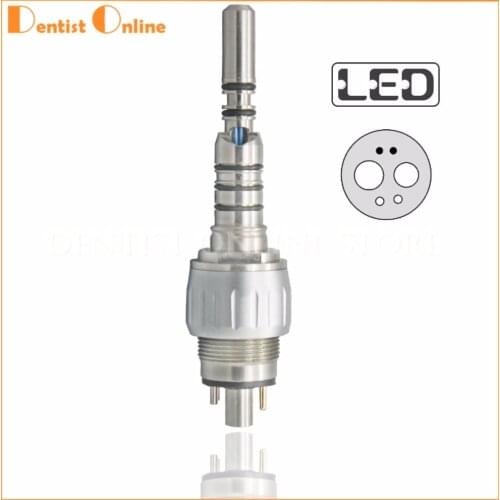 KAVO Multiflex Quick Coupler Connector For 6 Hole Dental Fiber Optic Handpiece