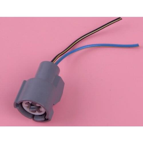 DWCX IAT Intake Air Temperature Fan Knock Coolant Temp Sensor Connector Plug Pigtail Fit for Honda Civic B D H F Engines