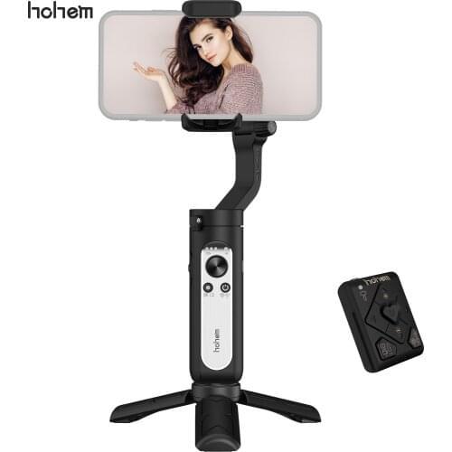 Hohem iSteady X2 Smartphone 3-Axis Gimbal with Remote Control Foldable Handheld Phone Stabilizer for iPhone/Samsung/Huawei