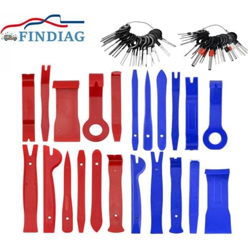 Car Disassembly Tools Radio Interior Handy Removers Anti-Scratch Car Removal Pry Tool Door Trim Clip Removal Tools Plastic Kit