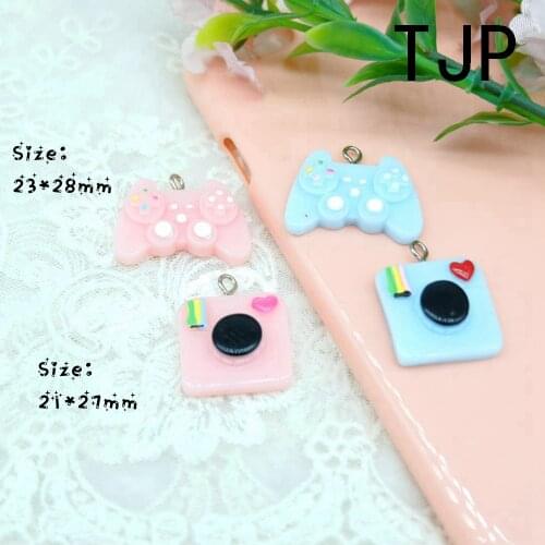 Cute Game controller camera Charms Pendants for decoration necklace earring key chain Jewelry Making