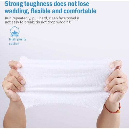 New Disposable Face Towel Non-Woven Facial Tissue Travel Makeup Wipes Cotton Pads Facial Cleansing Facial Cleansing Roll Paper