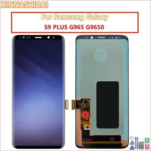 New LCD Display For Samsung Galaxy S9 Plus G965 G965F LCD Display Touch Screen Digitizer Assembly Replacment