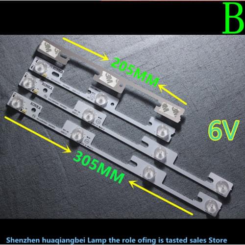 8PCS original for Konka KDL32MT626U(4PCS*4LED +4PCS*3LED) 35019055 35019056 light bar 32 inch backlight lamp LED strip 1LED=6v