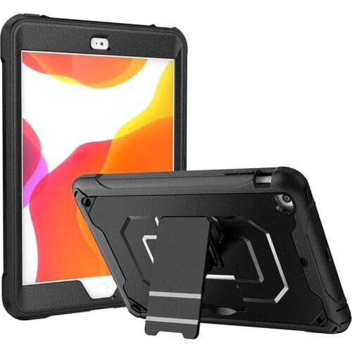 Plastic Back Cover with Kickstand for iPad Mini 1 2 3 Shockproof Durable Protective Case for iPad Mini 5 Mini 4 Tablet +Stylus