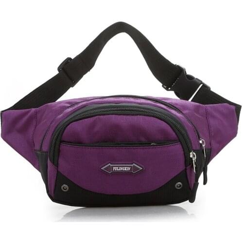 Waist Packs Women Waterproof Nylon Men Fanny Pack Crossbody Belt Bag Small Phone Pouch Travel Waist Bags Bolsa Cintura