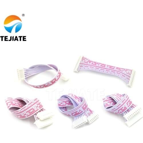 10PCS XH2.54 Electronic Wire 2/3/4/5/6/7/8/9/10/11/12P Red/White Terminal Line Connecting Wire 30CM Double Head