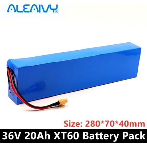 36V Battery 10S3P 20Ah 42V 18650 Lithium Ion Battery Pack for E-bike Electric Car Bicycle Motor Scooter with 20A BMS 350W 500W