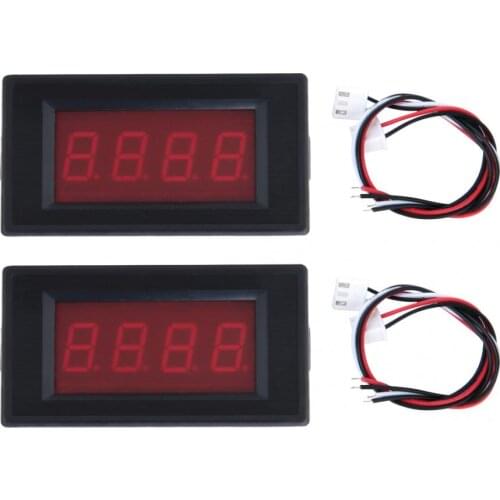 DC 20A(75mV)/DC 50A(75mV) 3 1/2 Display Digital Voltmeter Ammeter Red LED Ampere Panel Meter Ammeter