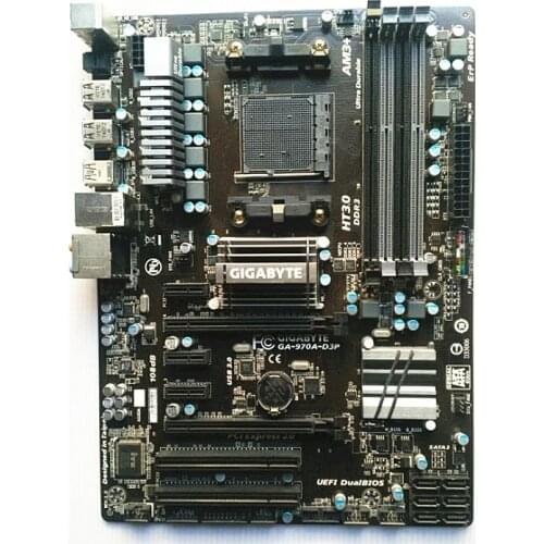 For Gigabyte GA-970A-D3P Original Used Desktop Motherboard 970A-D3P for AMD 970 Socket AM3 AM3+ DDR3 On Sale