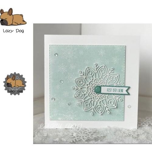 Lace Flower Wreath Metal Cutting Dies Scrapbooking Stencil DIY Decorative Craft Embossing Die Cuts Card Making New Dies For 2019