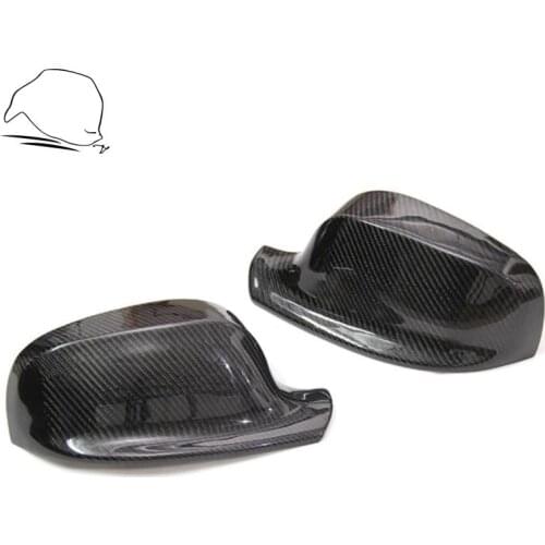 For BMW E83 E84 X1 X3 2010-2015 Rearview Wing Mirror Cover Housing Car Accessories Carbon Fiber Rear View Protection Refit Cap