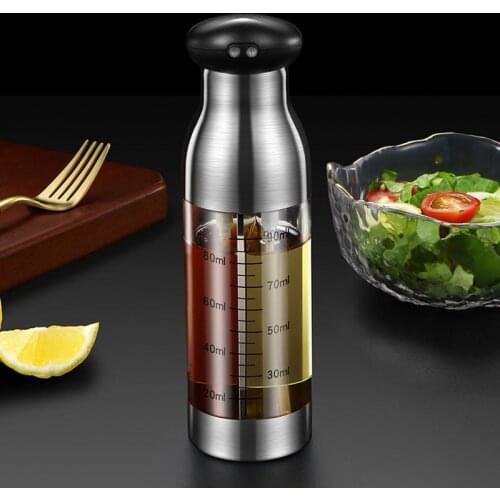 Kitchen glass double-headed oil spray bottle Grilled vinegar sprayer Barbecue spray bottle Kitchen Cooking Tools BBQ Grill Barbe