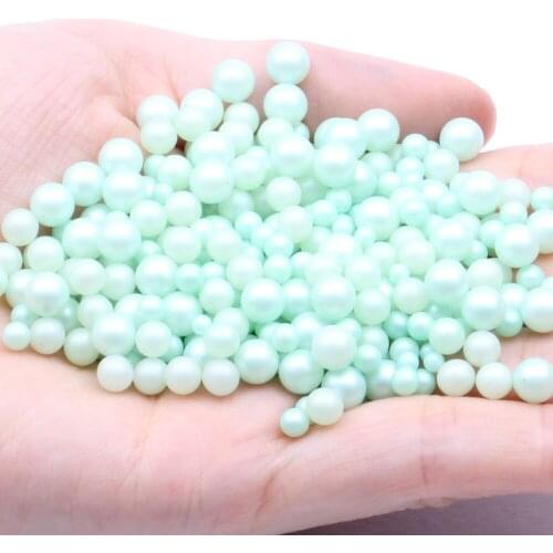 Small bag 3mm 200pcs Mette Color Round No Hole Pearls Beads Multi color optional DIY Fashion Crafts Nail Art Decorations