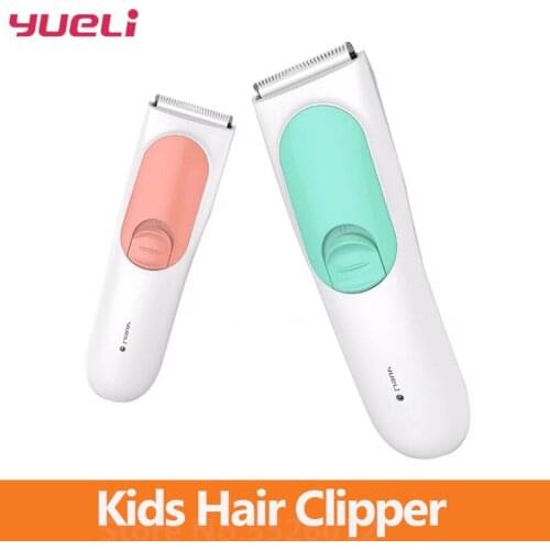 Yueli Electric Hair Clipper Kids Hair trimmer Waterproof Mute for Children Baby Men Safe Hair Cutter