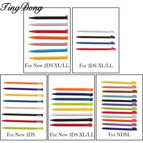 Plastic Stylus Pen Game Console Screen Touch Pen Set for Nintend New 3DS 2DS LL XL for 3DS XL NDSi Game Console Accessories