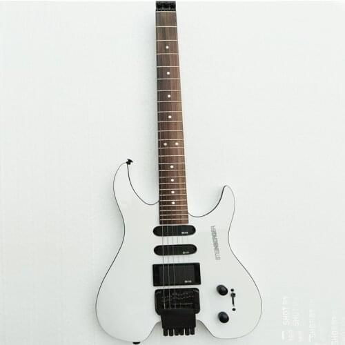 Eagle. Butterfly, electric guitar, electric bass, custom instrument shop .Headless Electric Guitar Steinberg White Guitar