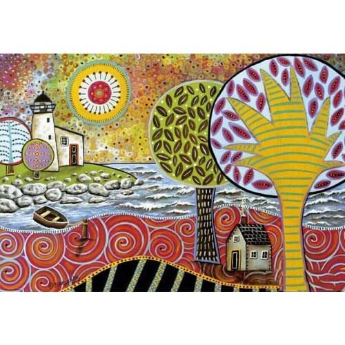 Full Square Diamond Painting "Abstract Tree" Animation Art & Characters Cross Stitch Home Decor Gifts Wall Art Quadros Pictures