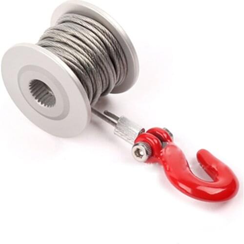 25T Servo Winch Drum Built-in Servo Winch Upgrade Accessaries 7075# Aluminum Material Servo Winch