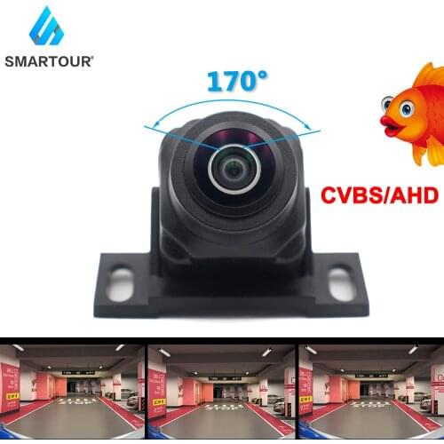 Smartour HD 1280P Car Rear View Camera Auto Rear View Camera Backup Reverse Fisheye AHD/CVBS Parking Assistance