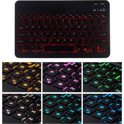 SOONHUA BT Keyboard Protective Case Wireless Keyboard Cover With USB Charging Cable For Samsung Galaxy Tab A 10.1 Free Shipping