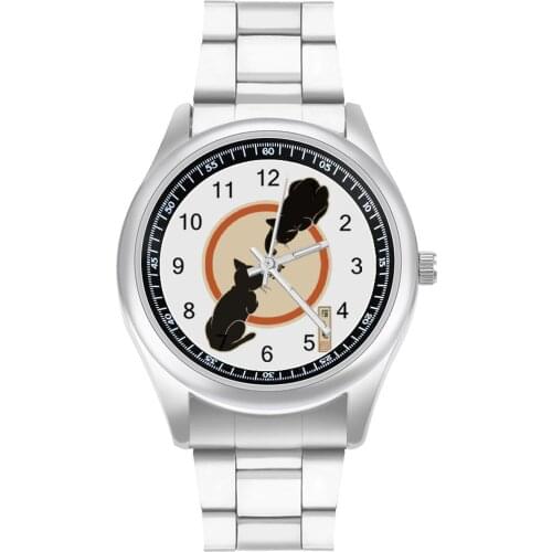 Japanese Cat Quartz Watch Wholesale Classic Wrist Watch Stainless Woman Gym Design Wristwatch