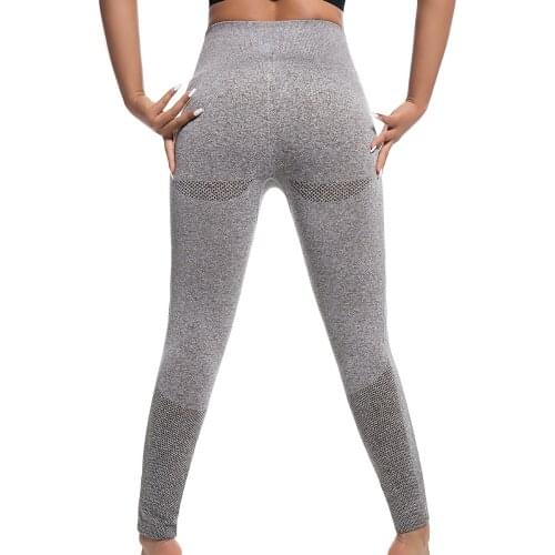 Zhangyunuo Push Up Yoga Leggings Compression Tights Slim Ombre Seamless Leggings High Waist Fitness Tight Women