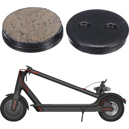 1 Pair Metal Brake Plate Pad Skateboard Accessories for Xiao-mi Electric Scooter parts