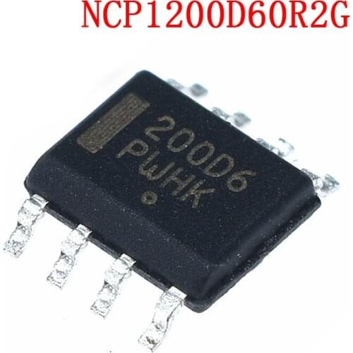 10PCS NCP1200D60R2G SOP8 NCP1200D60 SOP 200D6 SOP-8 1200D60 SMD new and original IC