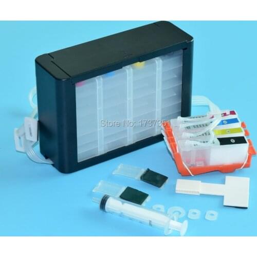 4 color Continuous ink supply system for HP 655 for HP Deskjet Ink Advantage 3525 5525 4615 4625 printer