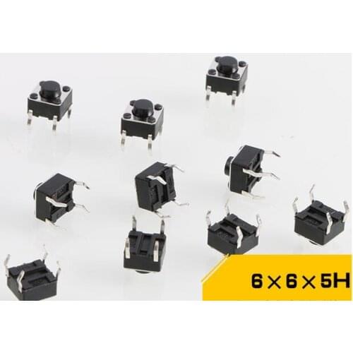 6*6*5 Light micro touch Switch sets Push Button Switch