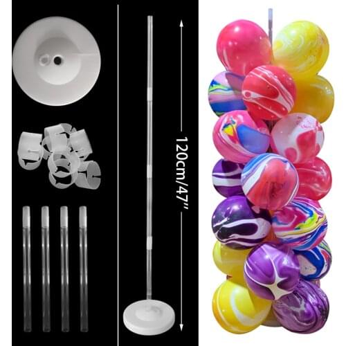 Birthday Balloon Stand Floating Table Ballon Column Support Confetti Ballon Baby Shower Birthday Party Wedding Decoration Globos