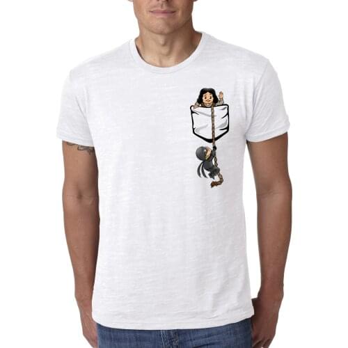 Princess Bride Pocket Tee Mens T Shirt Featuring Inigo Montoya and Westley