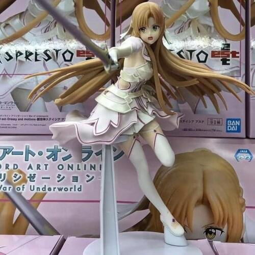 Judai Original Banpresto Sword Art Online Alicization SAO Asuna The Goddess of Creation Stacia PVC Action Figure Model Toys